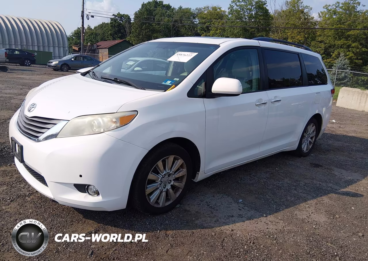 2014 Toyota Sienna Xle 7 Passenger VIN:5TDDK3DCXES077951 - 2