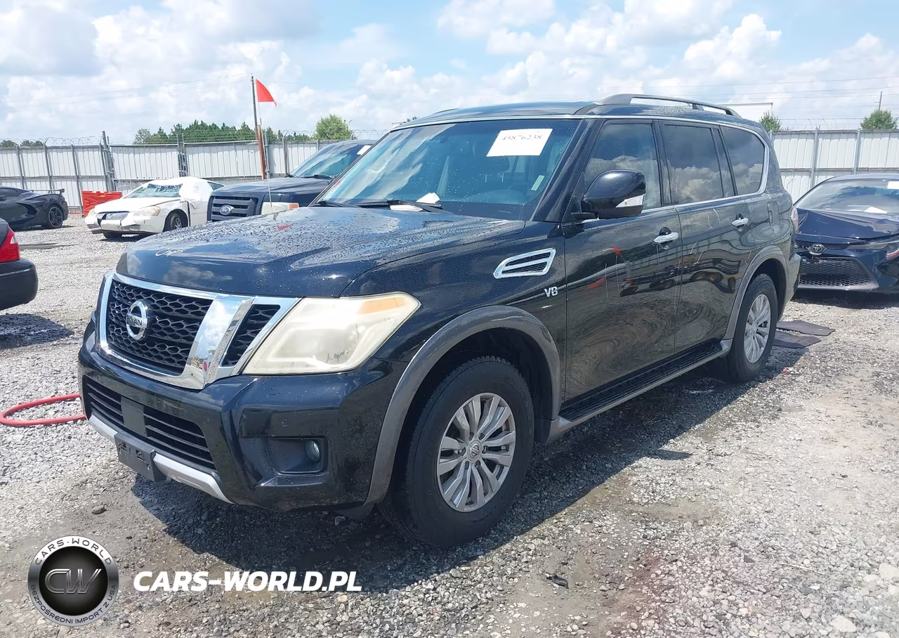 2017 Nissan Armada Sv VIN:JN8AY2ND4H9004469 - 2