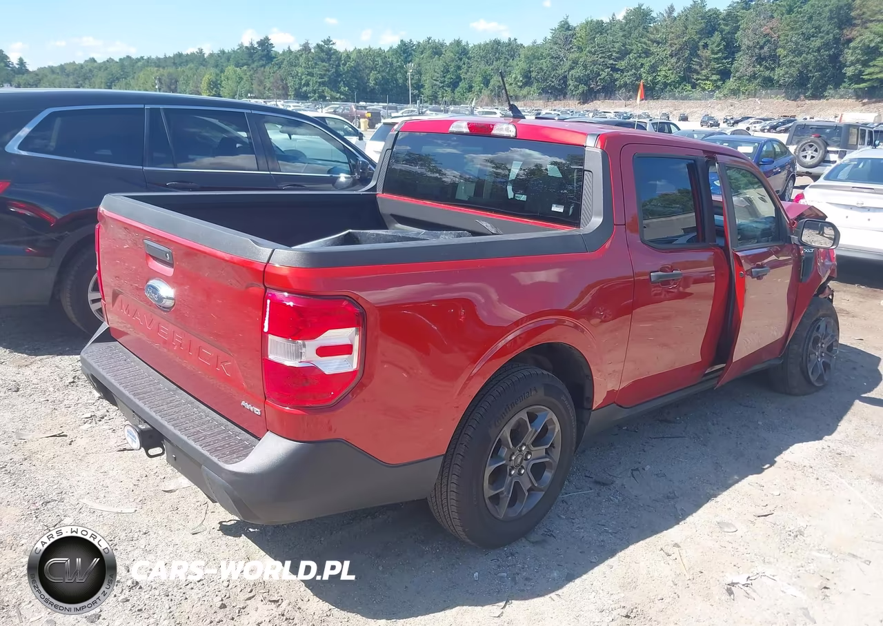 2022 Ford Maverick Xlt VIN:3FTTW8F92NRA36585 - 4