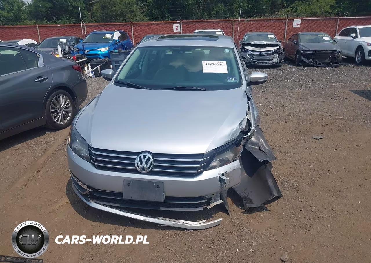 2013 Volkswagen Passat 2.5L Sel VIN:1VWCP7A31DC082090 - 12