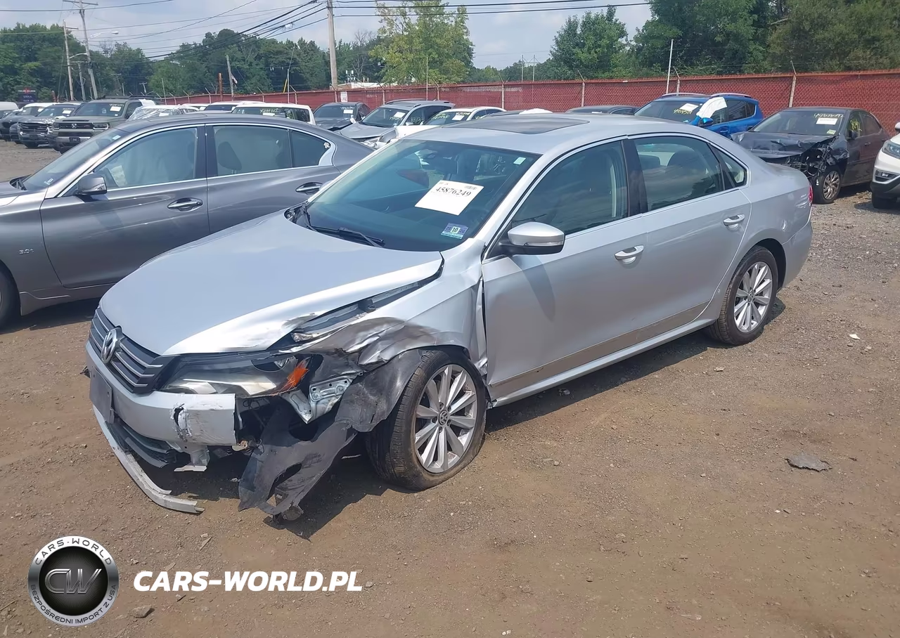 2013 Volkswagen Passat 2.5L Sel VIN:1VWCP7A31DC082090 - 6