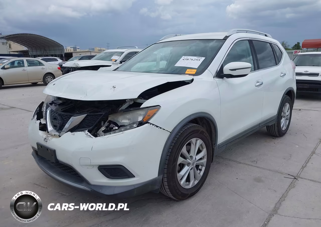 2016 Nissan Rogue Sv VIN:KNMAT2MT0GP679636 - 2