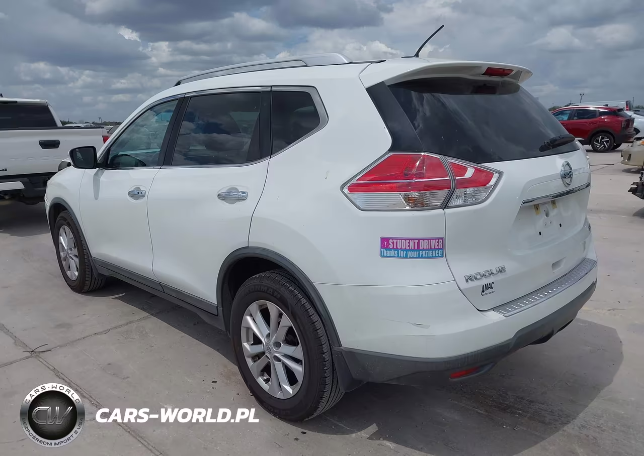 2016 Nissan Rogue Sv VIN:KNMAT2MT0GP679636 - 3