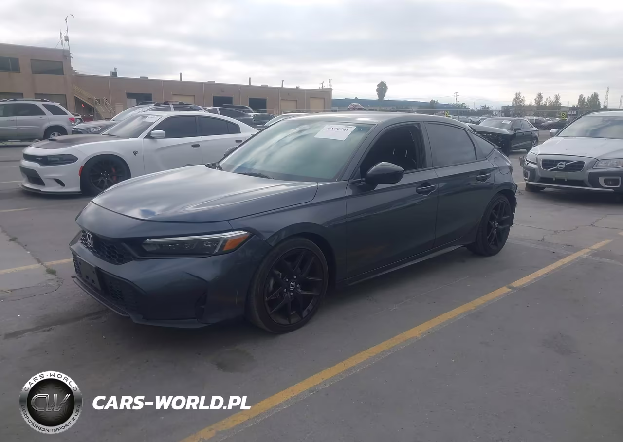 2025 Honda Civic Sedan Sport VIN:19XFL2H85SE000321 - 2