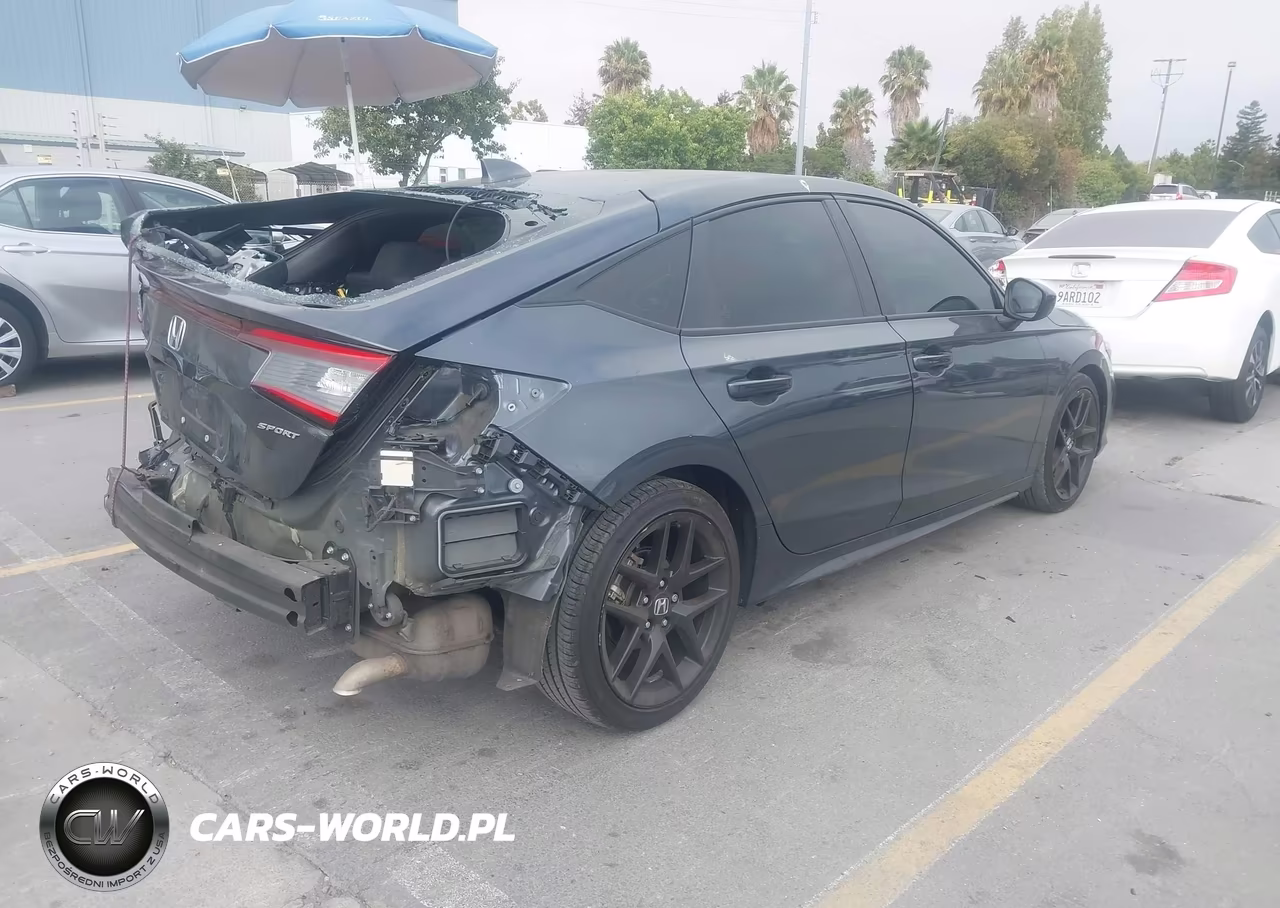 2025 Honda Civic Sedan Sport VIN:19XFL2H85SE000321 - 4