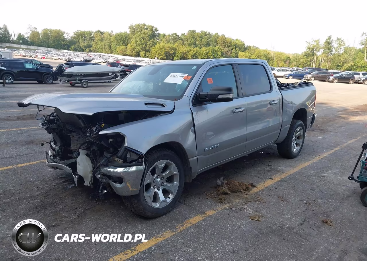 2019 Ram 1500 Big Horn-Lone Star 4X4 5'7 Box VIN:1C6SRFFT7KN754805 - 2