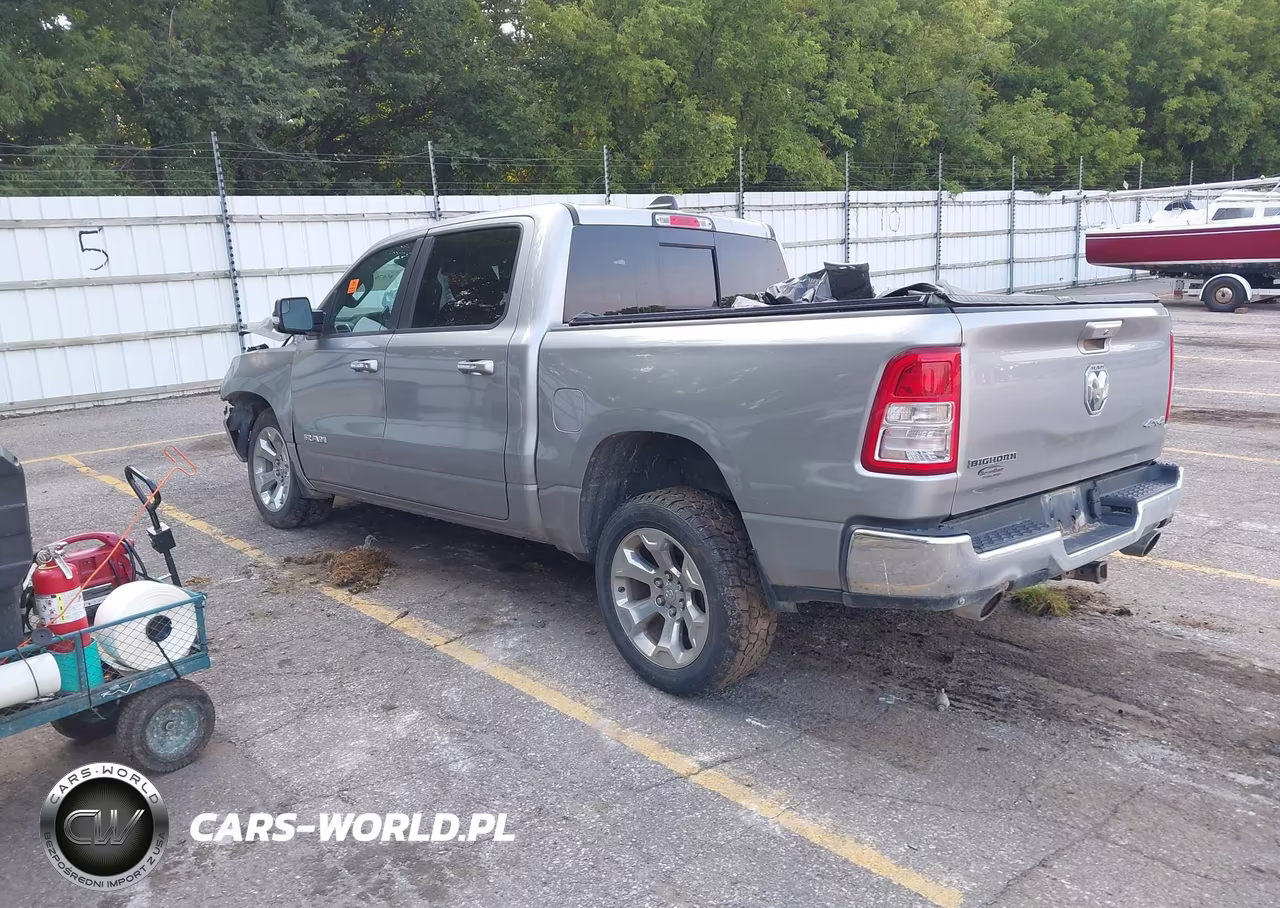 2019 Ram 1500 Big Horn-Lone Star 4X4 5'7 Box VIN:1C6SRFFT7KN754805 - 3