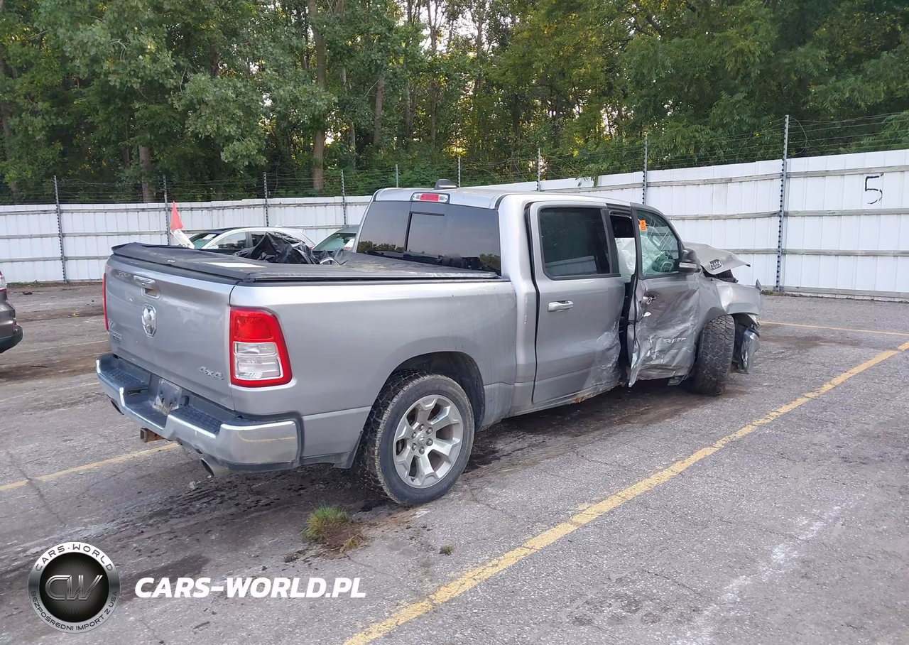 2019 Ram 1500 Big Horn-Lone Star 4X4 5'7 Box VIN:1C6SRFFT7KN754805 - 4