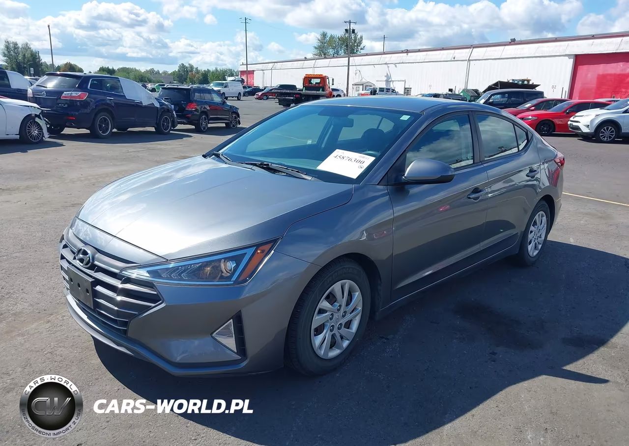 2019 Hyundai Elantra Se VIN:5NPD74LF5KH476576 - 2
