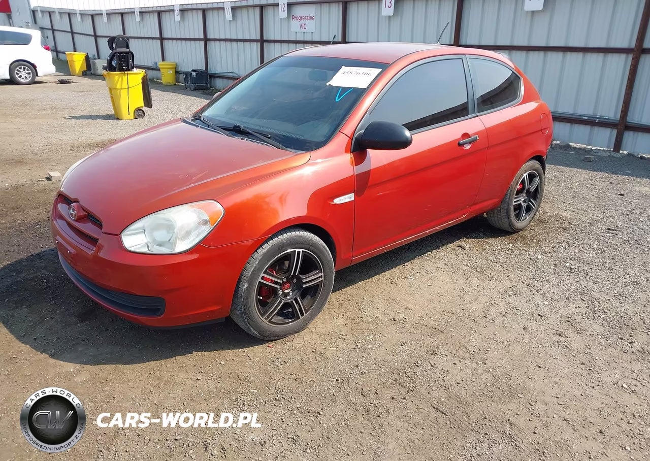 2008 Hyundai Accent Gs VIN:KMHCM36C98U098093 - 2