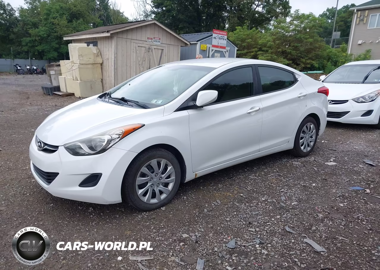 2011 Hyundai Elantra Gls VIN:5NPDH4AE8BH001690 - 2