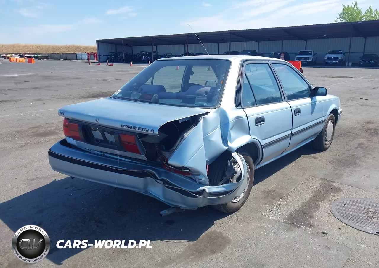 1991 Toyota Corolla Dlx VIN:JT2AE94A9M3456850 - 4