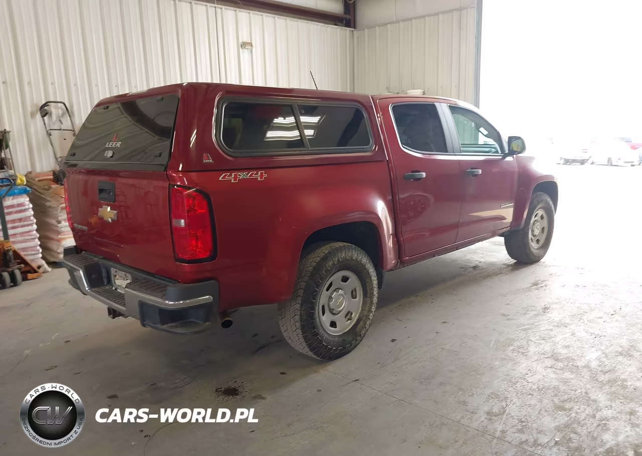 2016 Chevrolet Colorado 4Wd Wt VIN:1GCGTBE3XG1309306 - 4