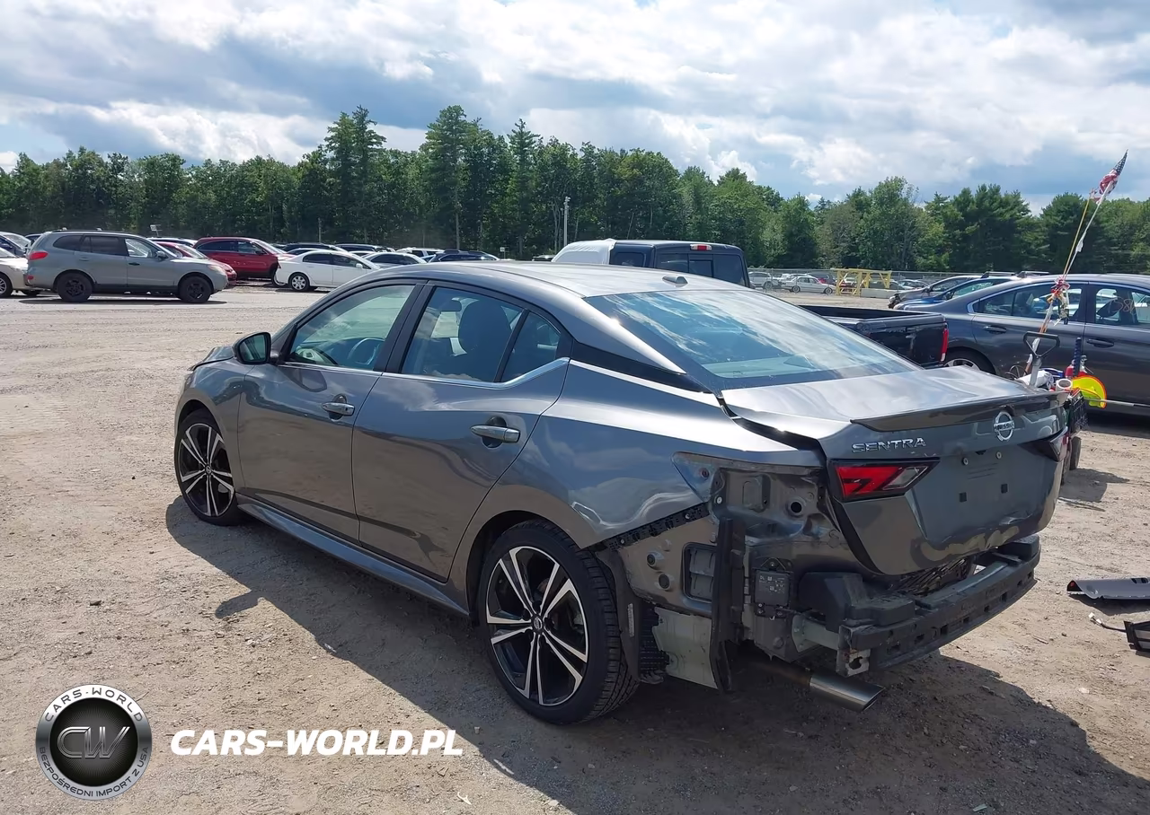 2023 Nissan Sentra Sr Xtronic Cvt VIN:3N1AB8DV3PY232128 - 3