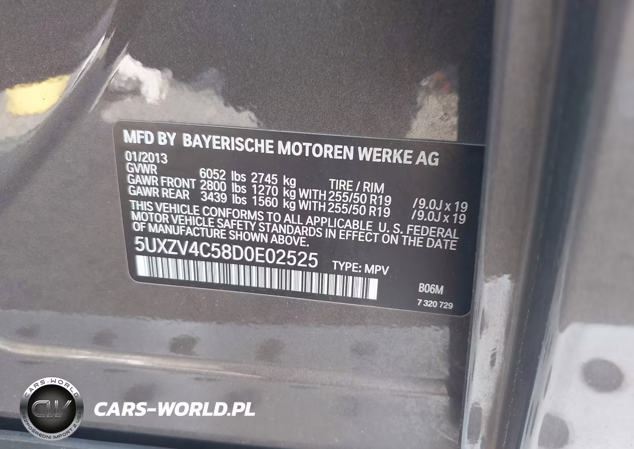 2013 BMW X5 xDrive35I-xDrive35I Premium-xDrive35I Sport Activity VIN:5UXZV4C58D0E02525 - 8