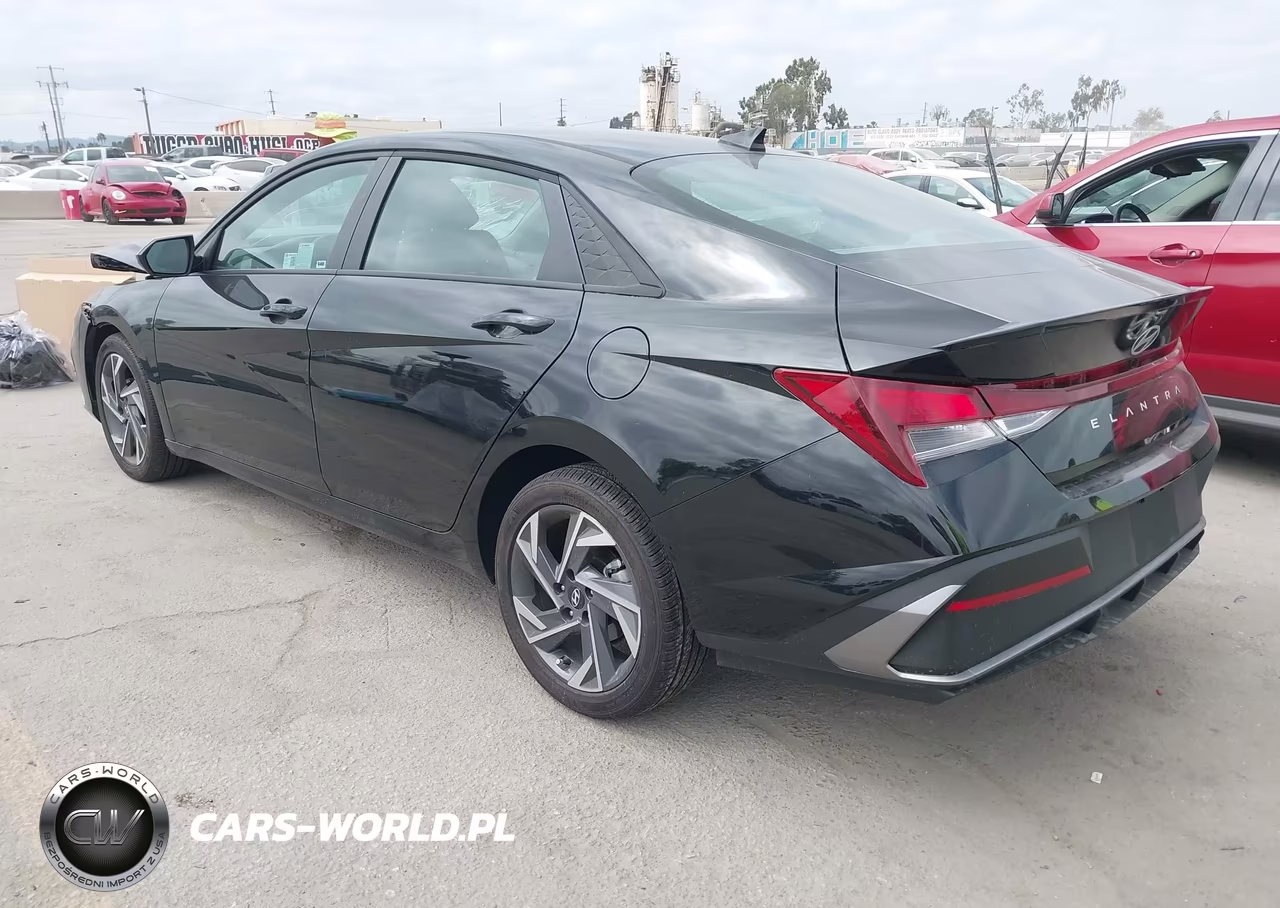 2025 Hyundai Elantra Sel Sport VIN:KMHLM4DG3SU095936 - 3