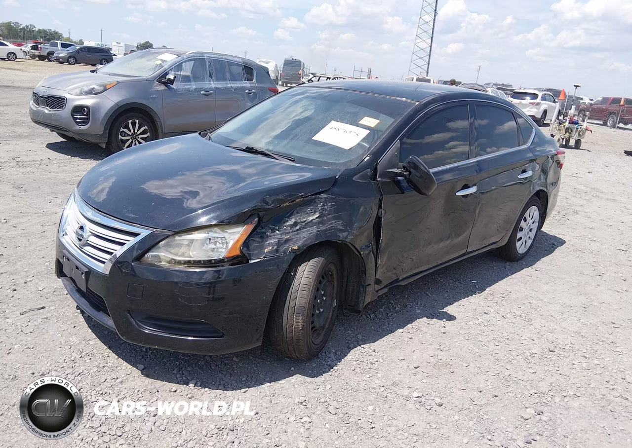2014 Nissan Sentra Fe+ S-Fe+ Sv-S-Sl-Sr-Sv VIN:3N1AB7AP6EL666389 - 2