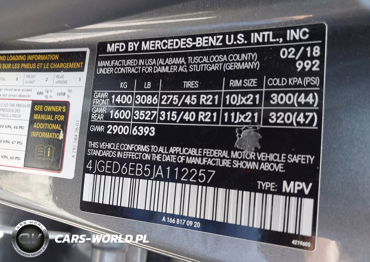 2018 Mercedes-Benz Amg Gle 43 Coupe 4Matic VIN:4JGED6EB5JA112257 - 9