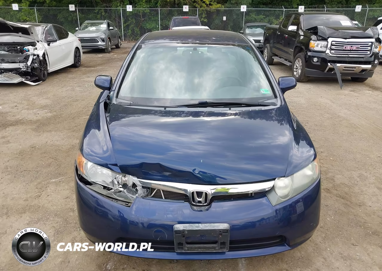 2008 Honda Civic Lx VIN:2HGFA16508H500636 - 12