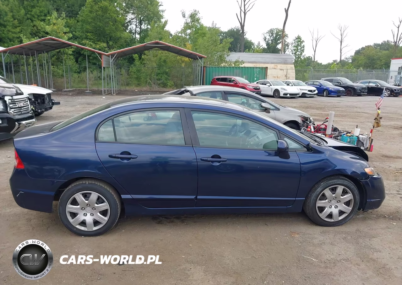 2008 Honda Civic Lx VIN:2HGFA16508H500636 - 13