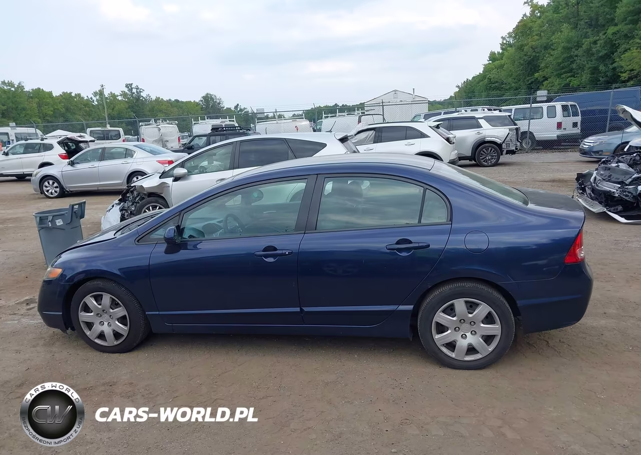 2008 Honda Civic Lx VIN:2HGFA16508H500636 - 14