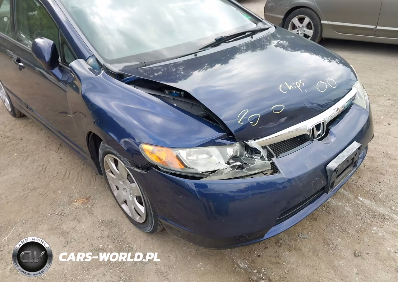 2008 Honda Civic Lx VIN:2HGFA16508H500636 - 6