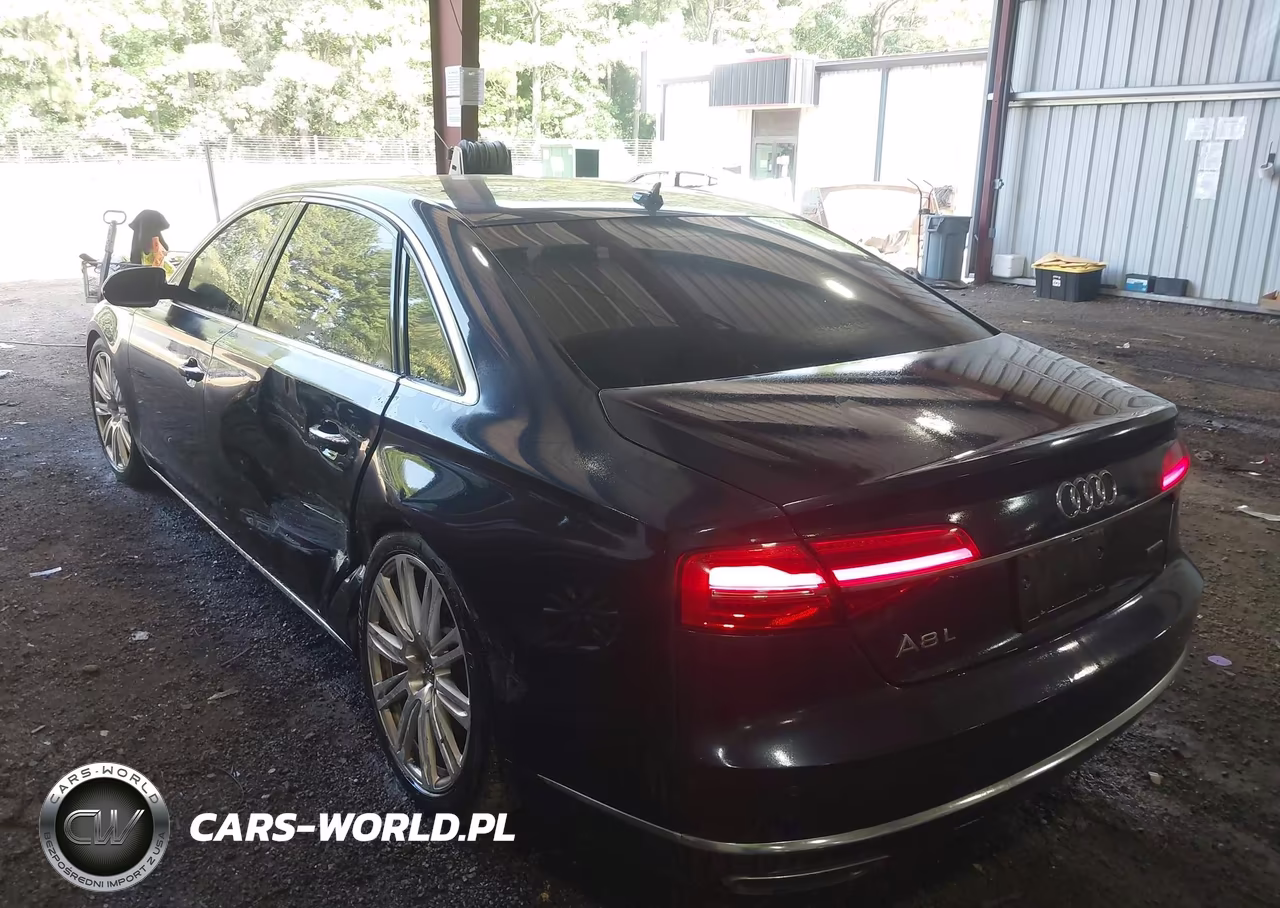 2015 Audi A8 L Quattro VIN:WAU3GAFD3FN012998 - 3