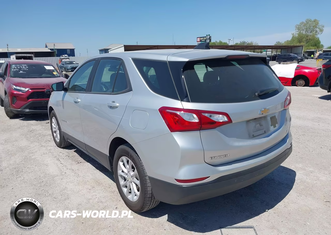 2020 Chevrolet Equinox Fwd Ls VIN:3GNAXHEV8LS692452 - 3