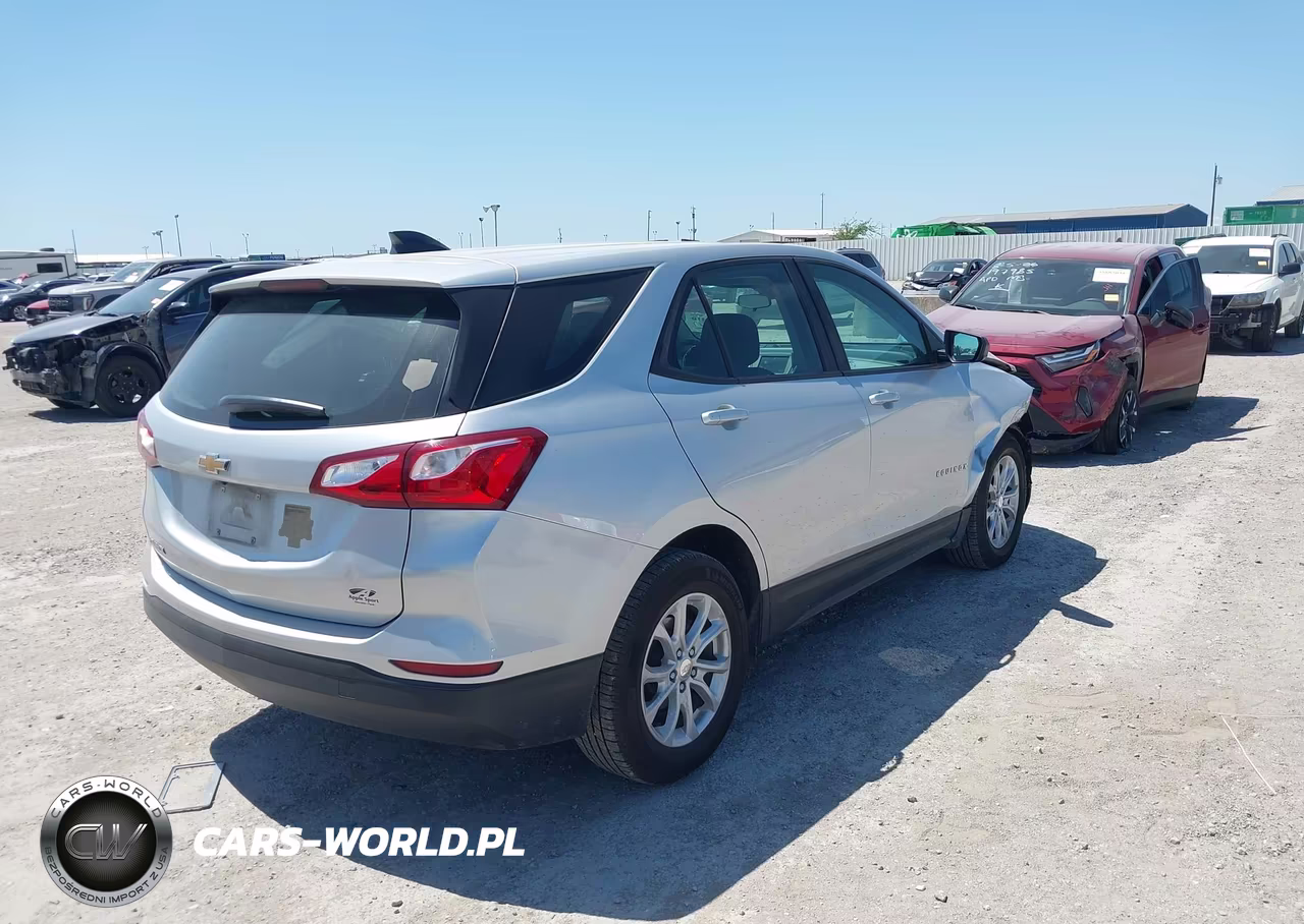 2020 Chevrolet Equinox Fwd Ls VIN:3GNAXHEV8LS692452 - 4