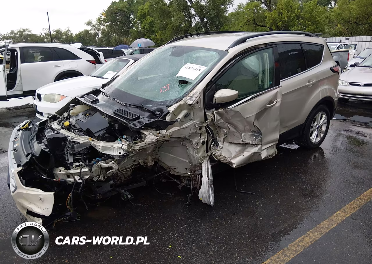 2018 Ford Escape Se VIN:1FMCU9GD3JUA35345 - 2