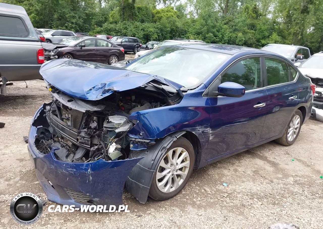 2019 Nissan Sentra Sv VIN:3N1AB7AP0KY336892 - 2