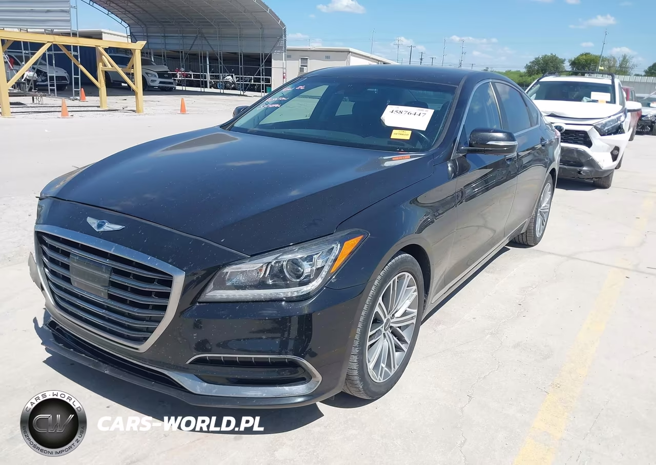 2018 Genesis G80 3.8 VIN:KMHGN4JEXJU236730 - 2
