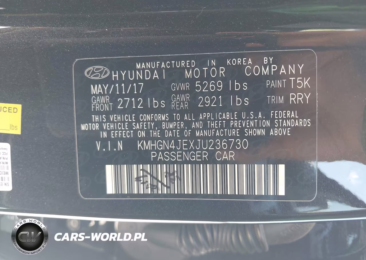 2018 Genesis G80 3.8 VIN:KMHGN4JEXJU236730 - 9
