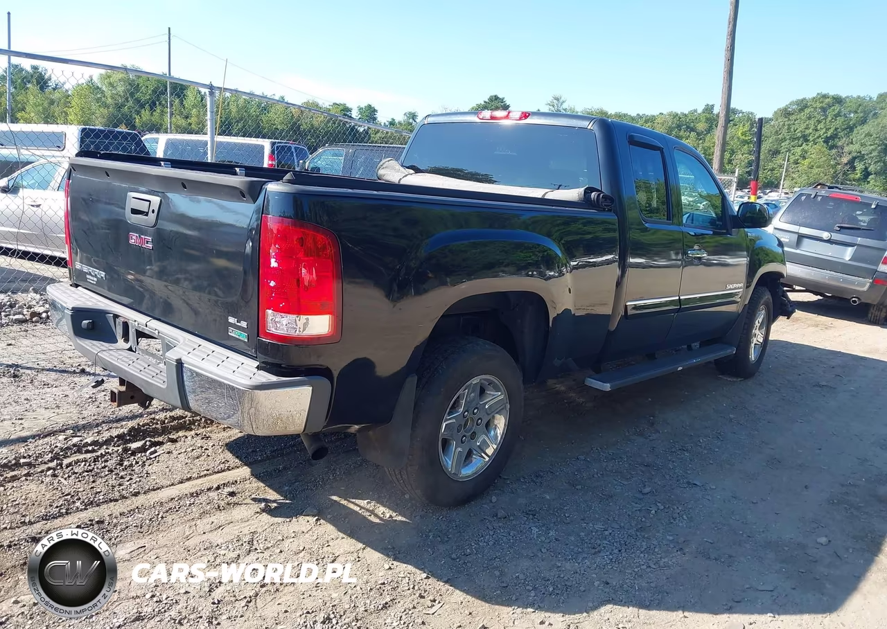 2011 GMC Sierra 1500 Sle VIN:1GTR2VE35BZ166787 - 4