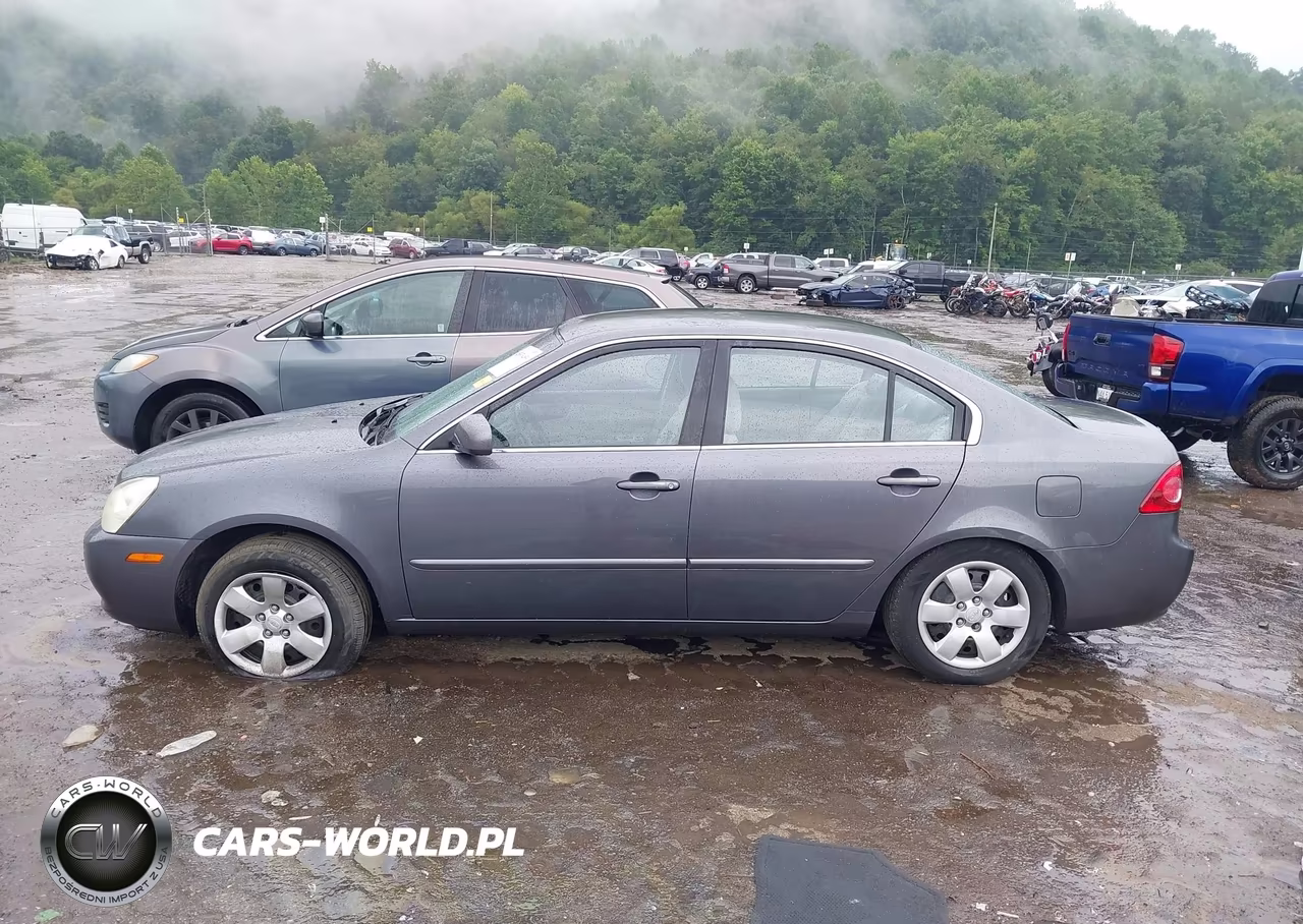 2007 Kia Optima Lx VIN:KNAGE123775159671 - 14