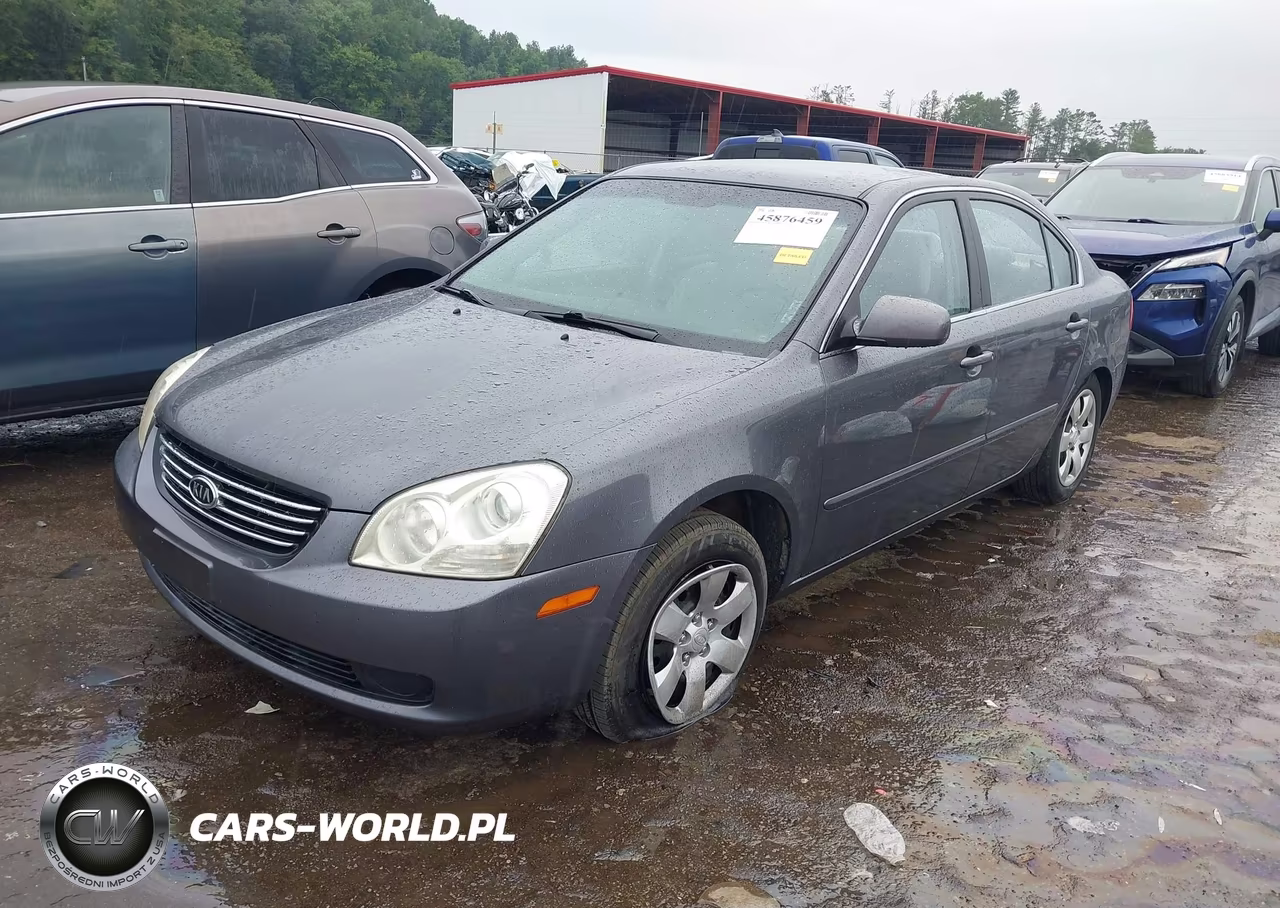 2007 Kia Optima Lx VIN:KNAGE123775159671 - 2