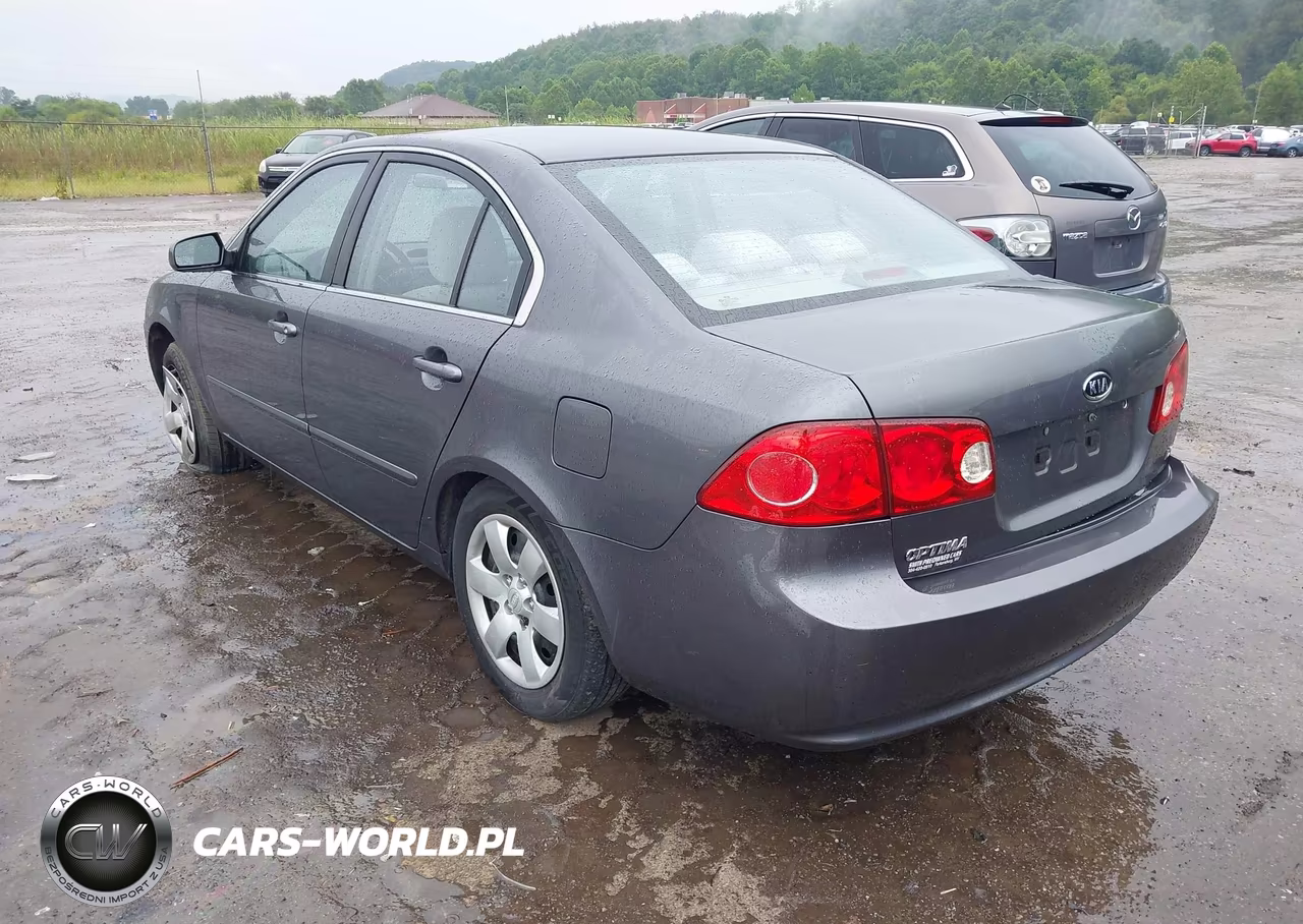 2007 Kia Optima Lx VIN:KNAGE123775159671 - 3
