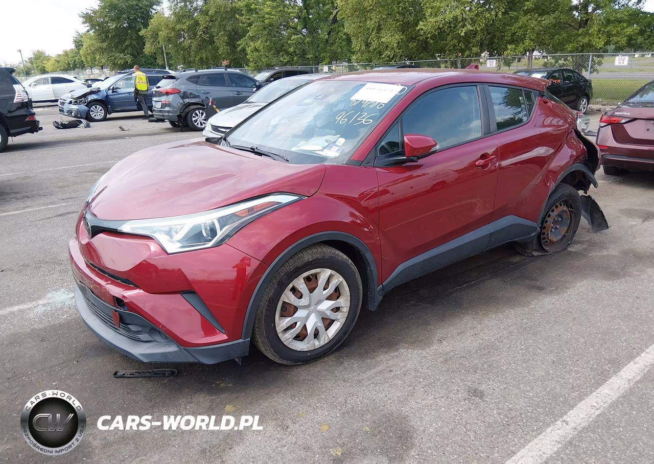 2019 Toyota C-Hr Le VIN:NMTKHMBX6KR096136 - 2