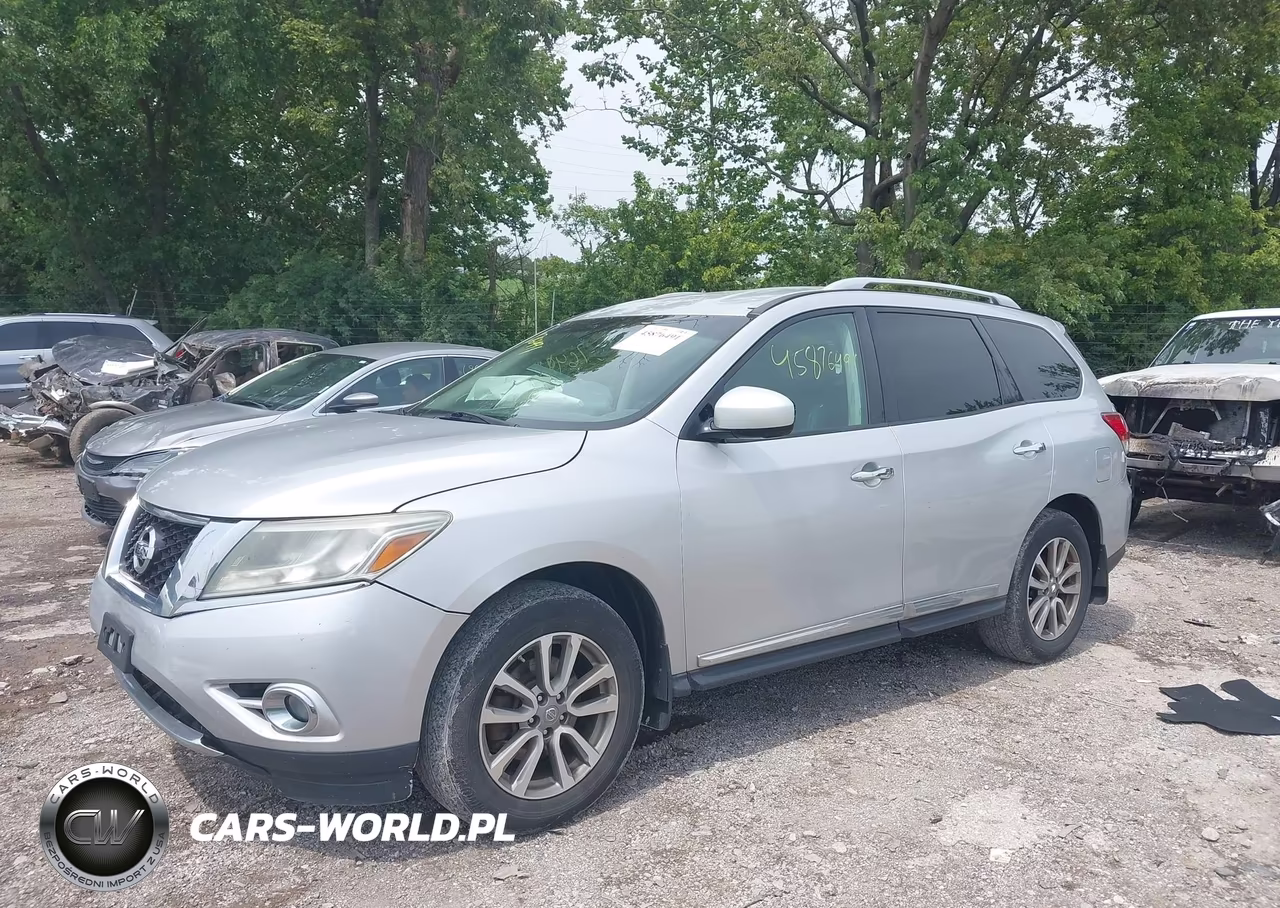 2015 Nissan Pathfinder Sl VIN:5N1AR2MMXFC600661 - 2