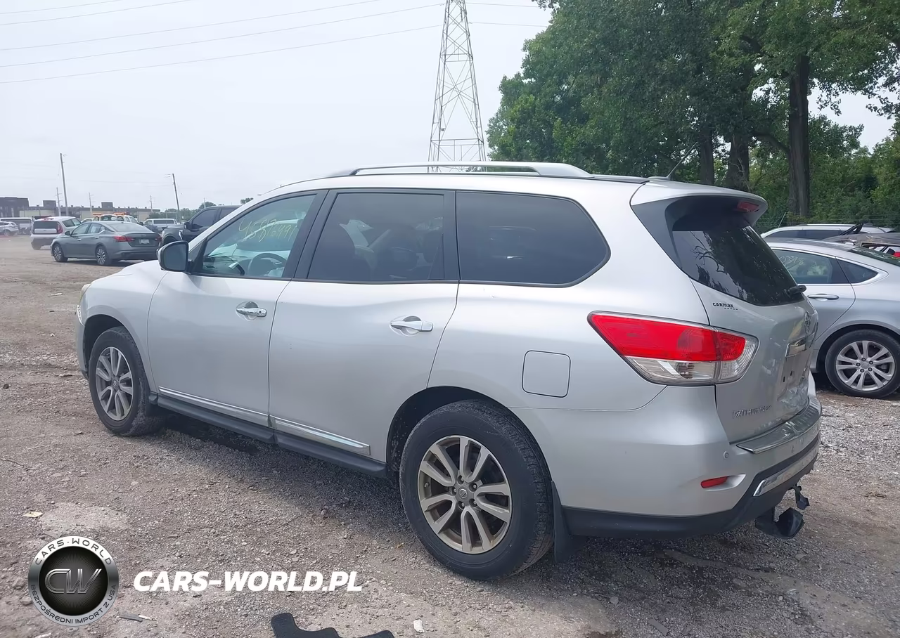 2015 Nissan Pathfinder Sl VIN:5N1AR2MMXFC600661 - 3