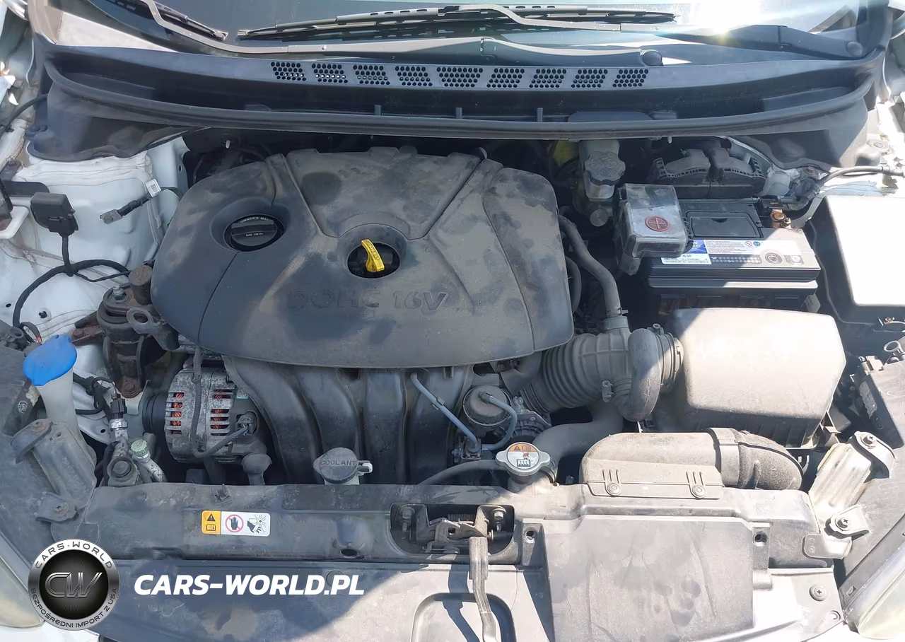 2014 Hyundai Elantra Se VIN:5NPDH4AE7EH460925 - 10
