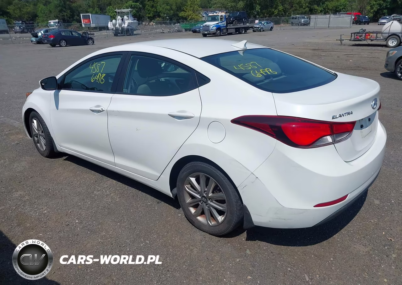 2014 Hyundai Elantra Se VIN:5NPDH4AE7EH460925 - 3