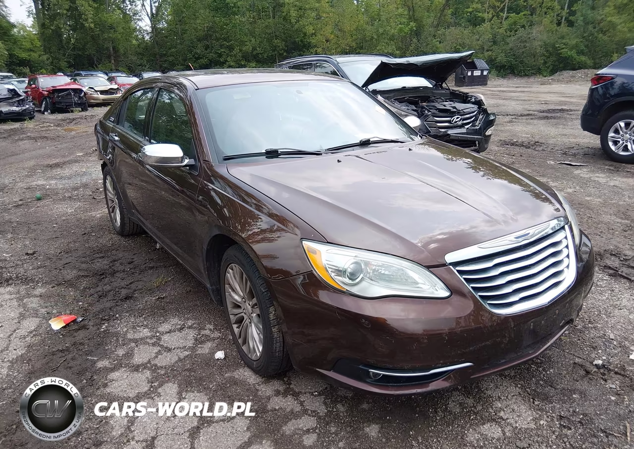 2012 Chrysler 200 Limited VIN:1C3CCBCB8CN293302 - 1
