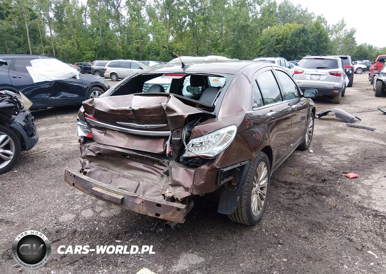 2012 Chrysler 200 Limited VIN:1C3CCBCB8CN293302 - 4