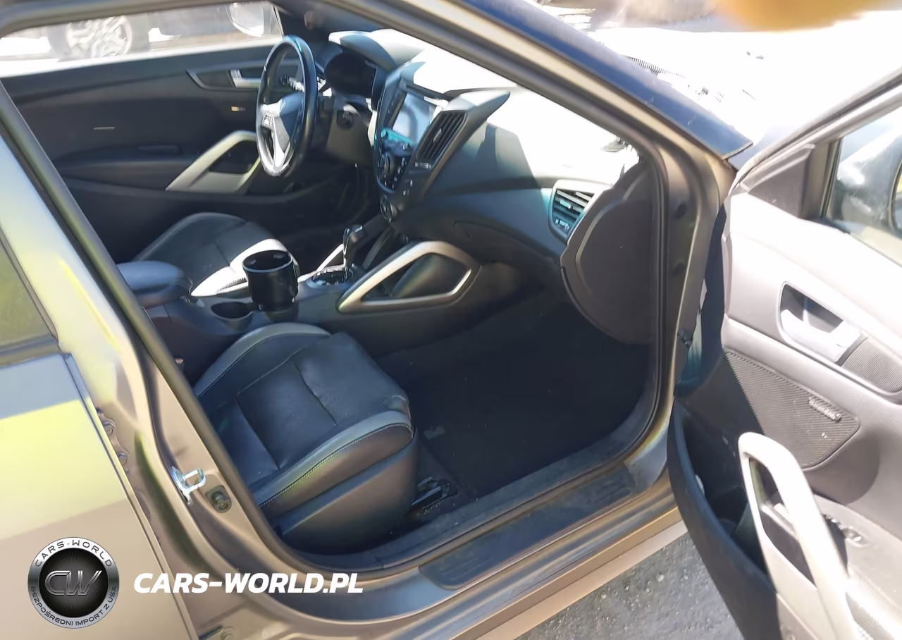 2016 Hyundai Veloster Turbo VIN:KMHTC6AE4GU266301 - 5