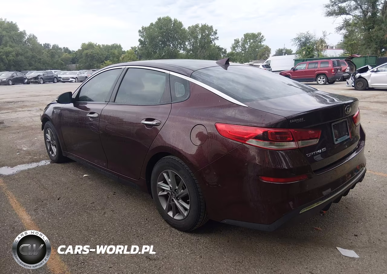 2019 Kia Optima Lx VIN:5XXGT4L3XKG288436 - 3