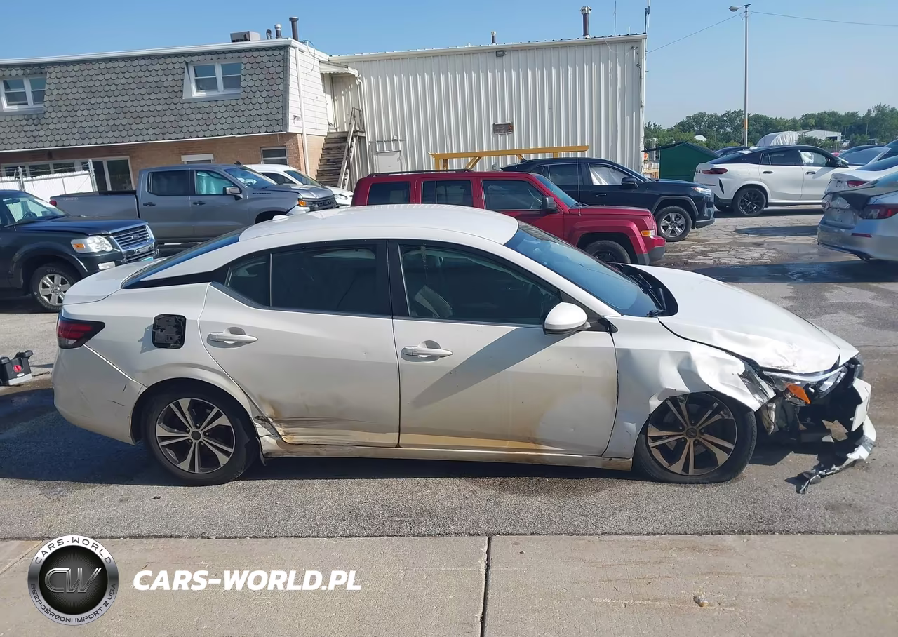2020 Nissan Sentra Sv Xtronic Cvt VIN:3N1AB8CV6LY310025 - 13