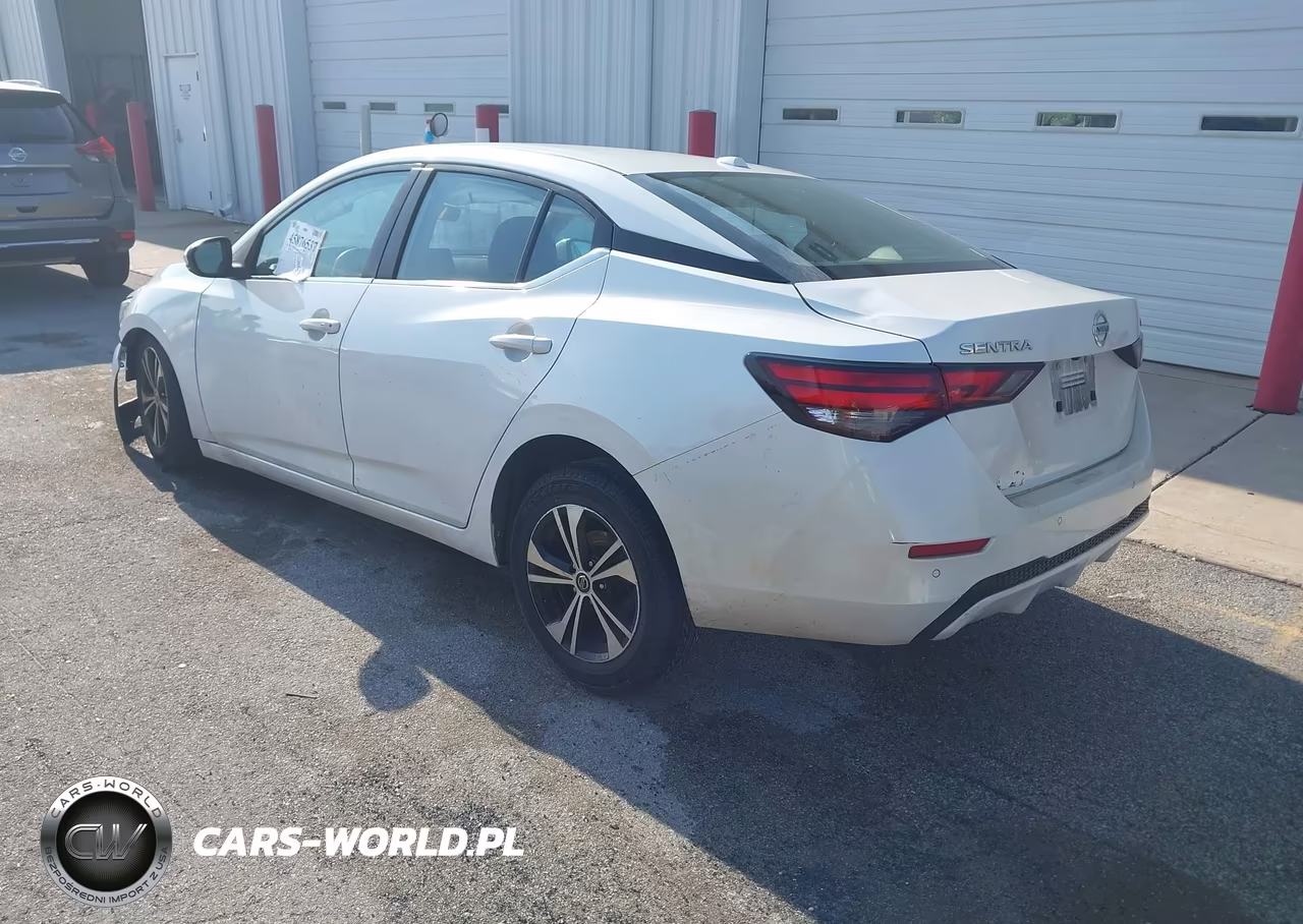 2020 Nissan Sentra Sv Xtronic Cvt VIN:3N1AB8CV6LY310025 - 3