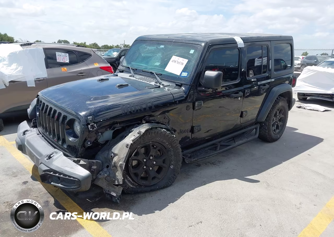 2021 Jeep Wrangler Unlimited Willys 4X4 VIN:1C4HJXDN5MW762922 - 2