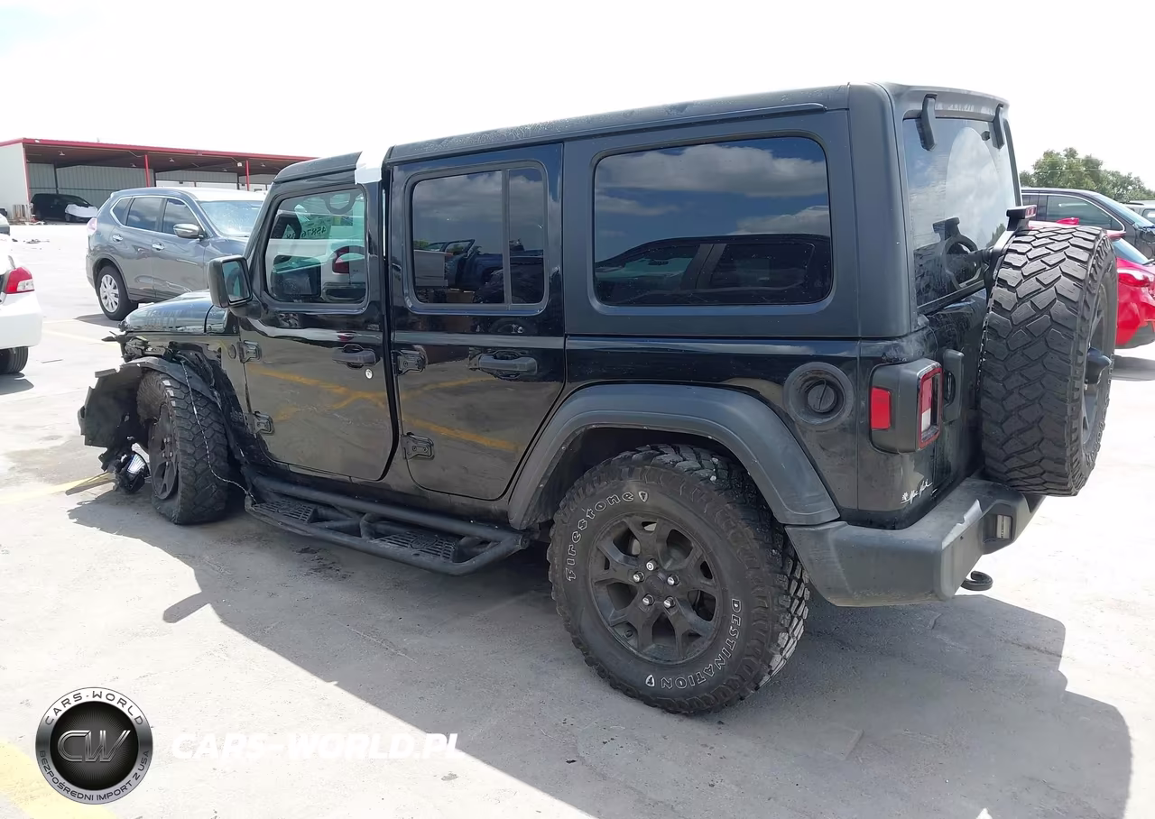 2021 Jeep Wrangler Unlimited Willys 4X4 VIN:1C4HJXDN5MW762922 - 3